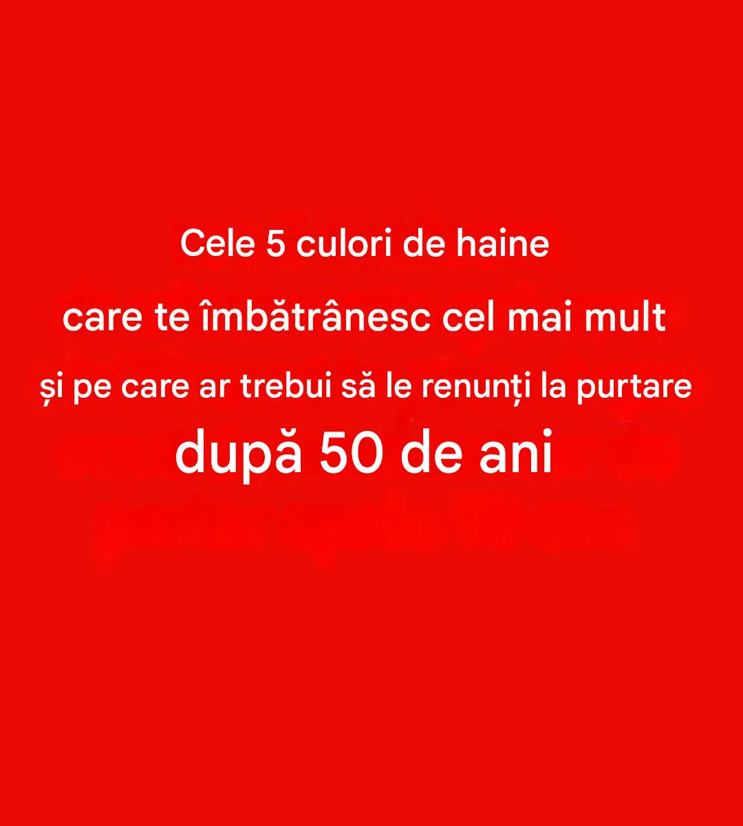 5 culori de evitat după 50 de ani: îți pot estompa strălucirea