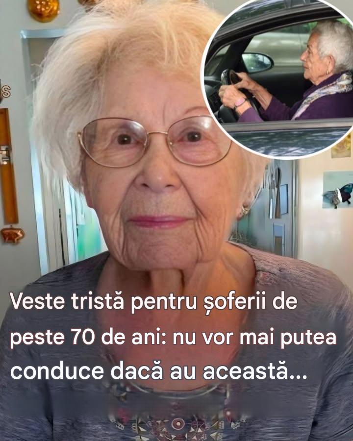 Seniori: Vești triste pentru șoferii de peste 70 de ani… Vezi mai mult