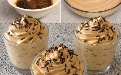 Acest desert cu mousse de cafea a devenit mica mea răsfățare de weekend! Gata în 5 minute, ușoară, luxoasă și atât de delicioasă încât vei vrea să o prepari iar și iar.