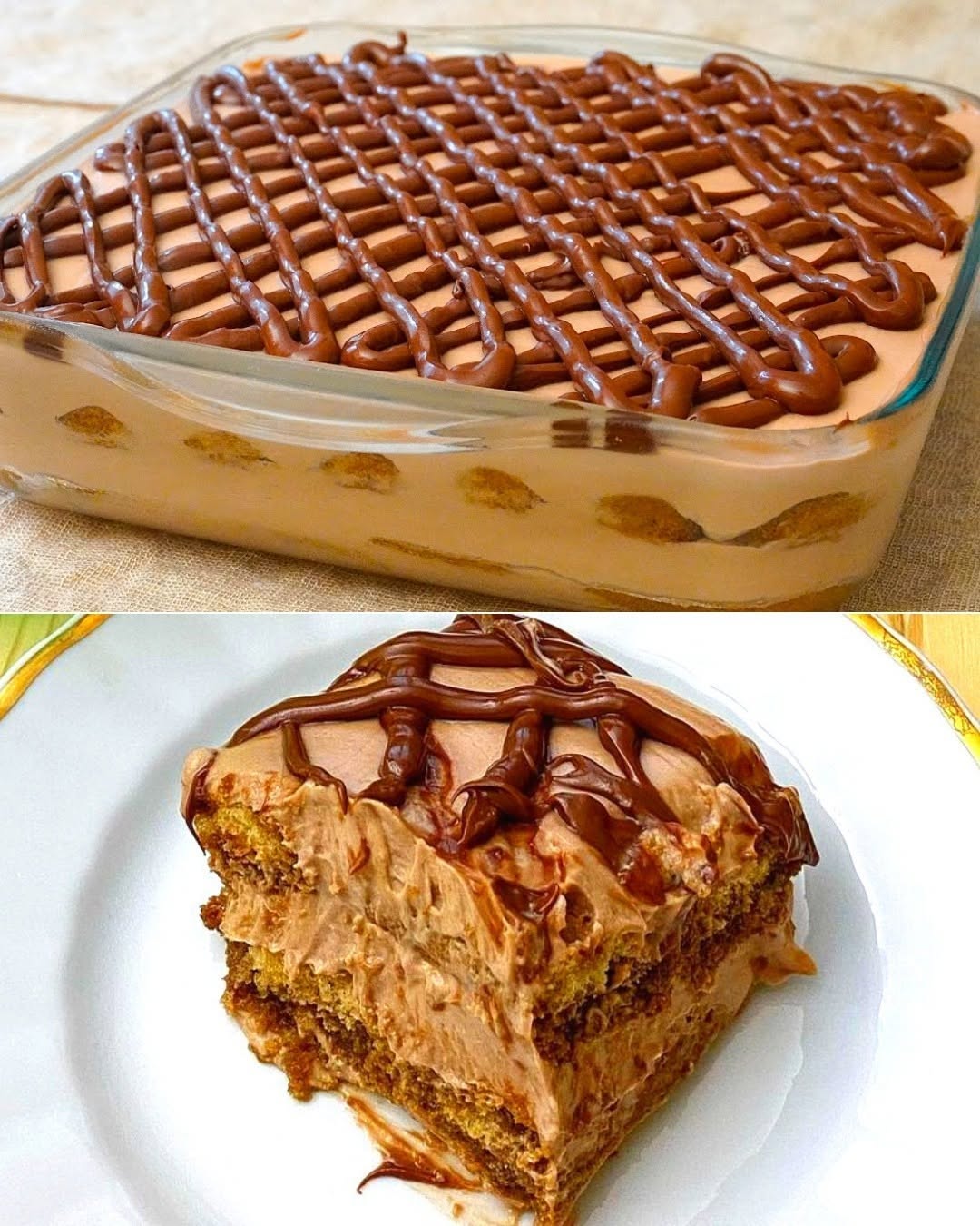 Tiramisu cu Nutella – o cremă de ciocolată fără cuptor