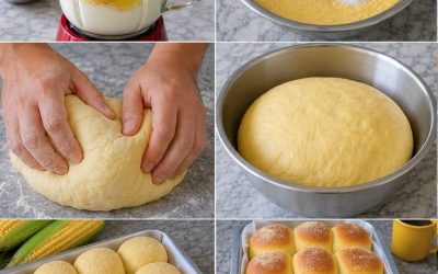 Pâine de porumb pufoasă 🌽🍞