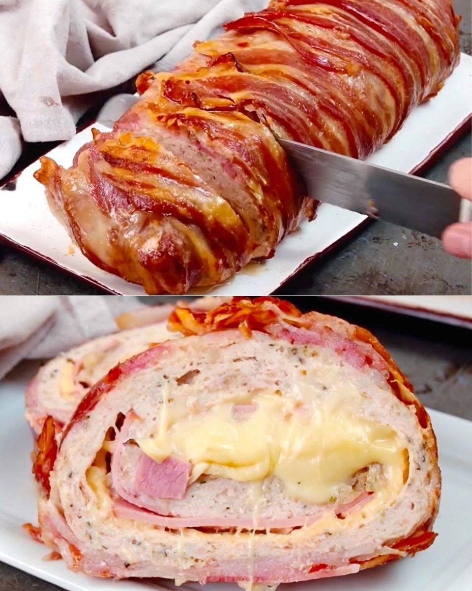 Chiftele de pui învelite în bacon