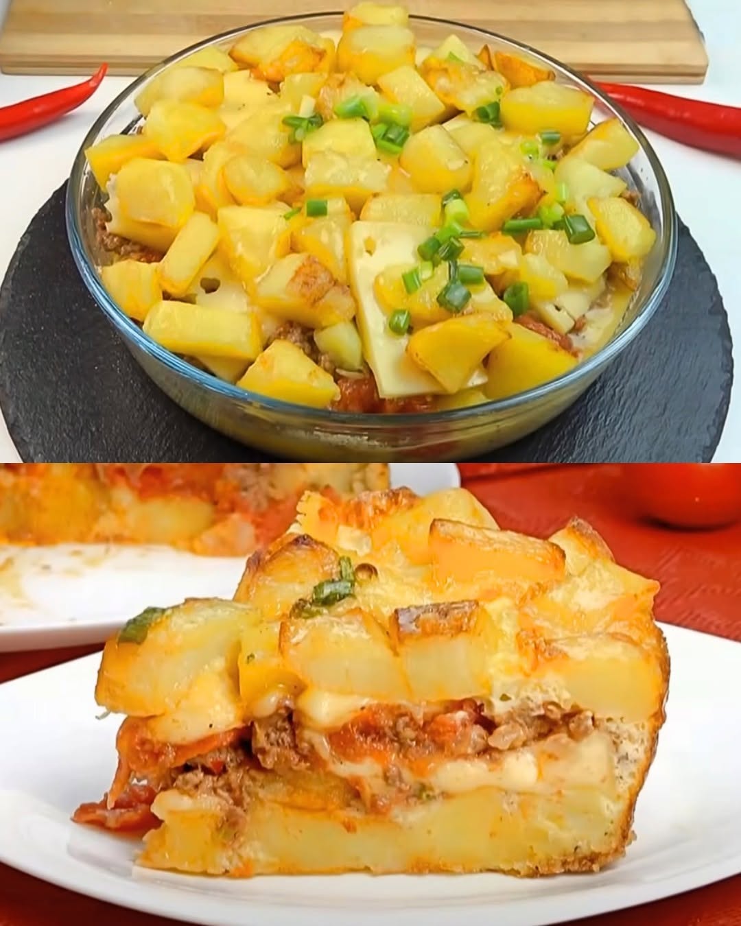 Gratin cu carne și cartofi – un preparat sățios preferat al familiei
