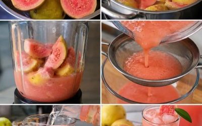 Apă de guava de casă