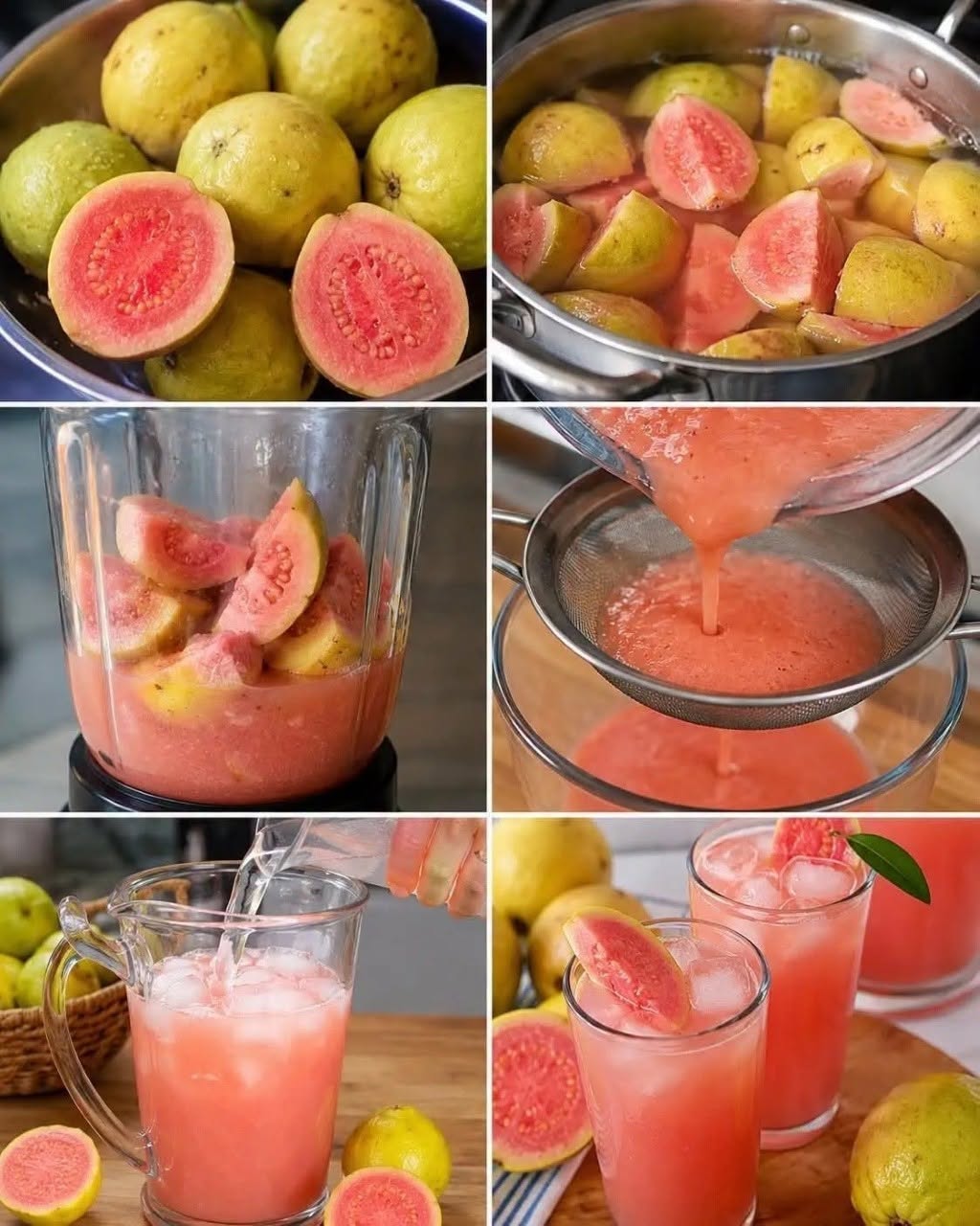 Apă de guava de casă