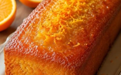 Tort de pandișpan super pufos cu portocale