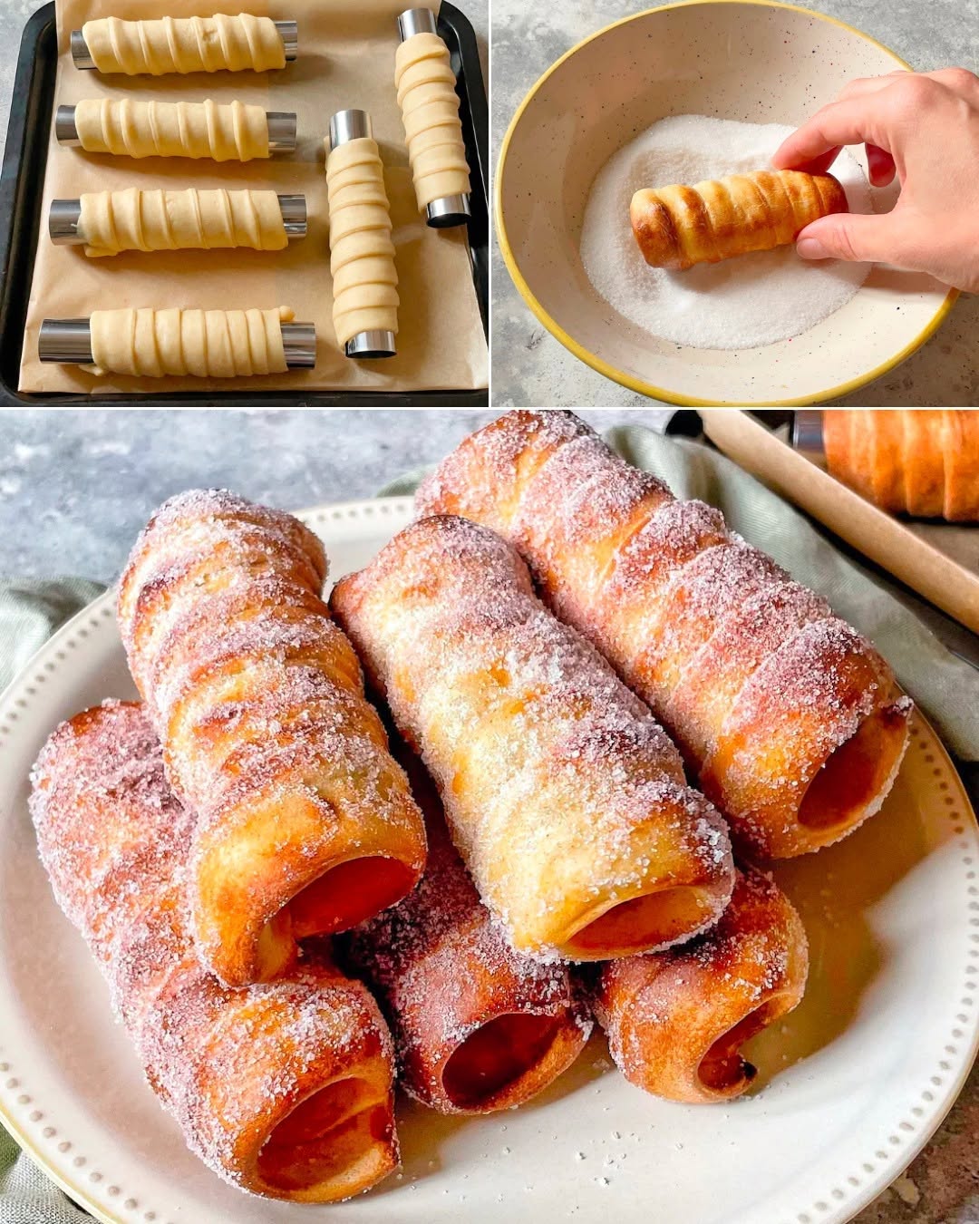 Rețetă de Kürtőskalács