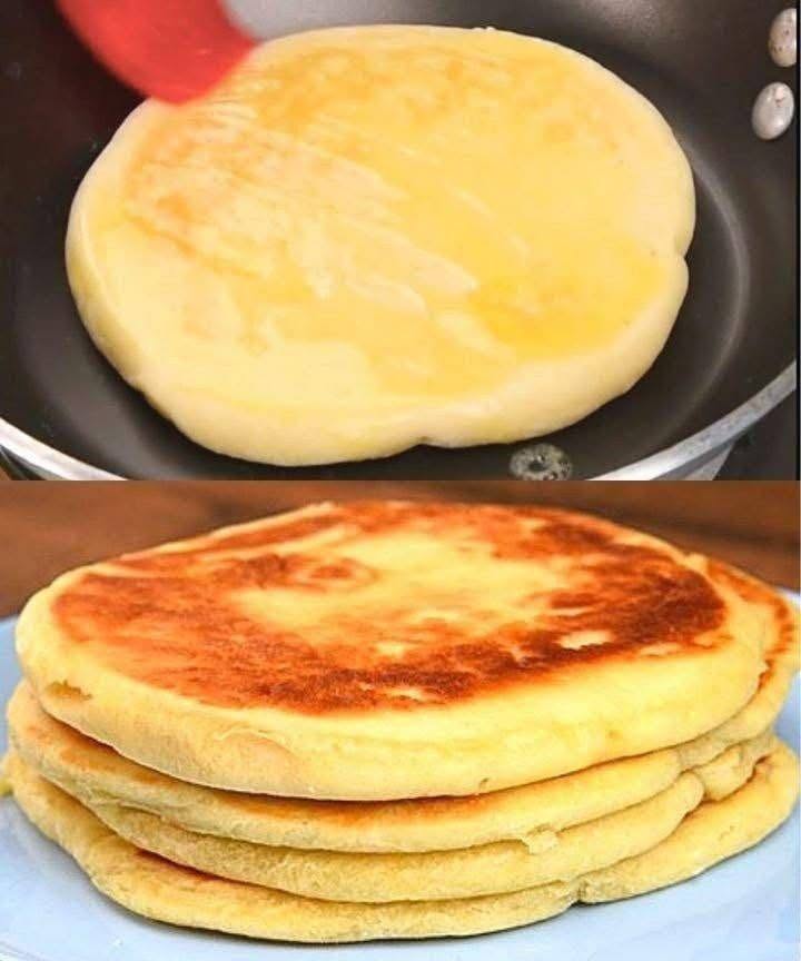 Pâine nedospită în tigaie: rapidă, ușoară și delicioasă