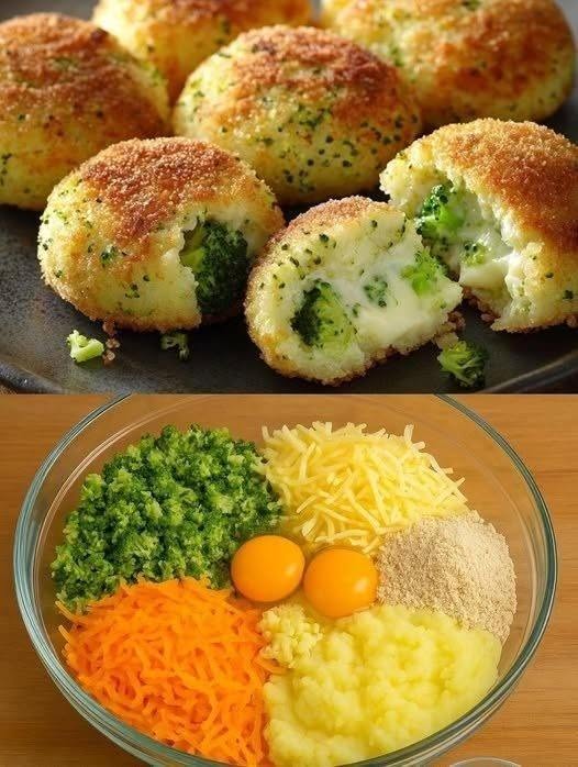 Bagte broccoli- og ostekroketter: En sund og sprød opskrift