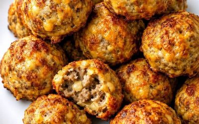 Bile de cârnați Bisquick (3 ingrediente!)