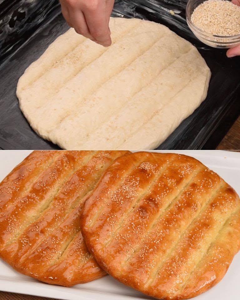 Pâine în 15 minute – doar făină, apă și puțin ulei!
