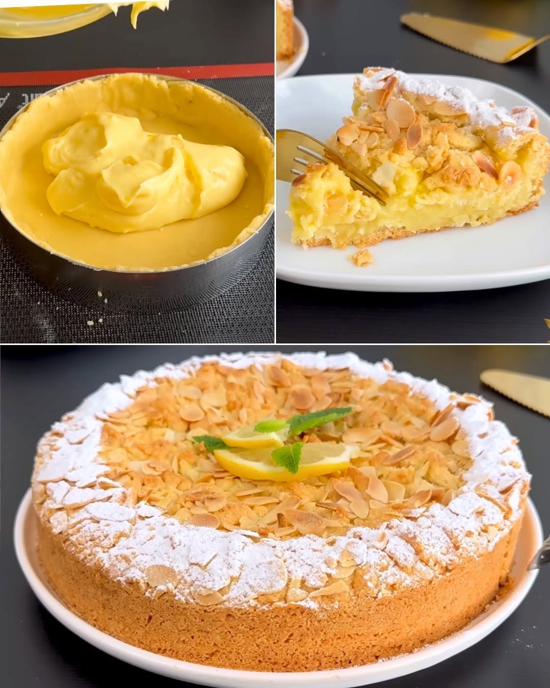 Plăcintă cremoasă cu lămâie – echilibrul perfect între dulce și sănătos!