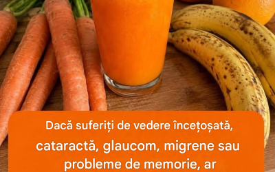 Suc natural pentru îmbunătățirea vederii și îngrijirea ochilor